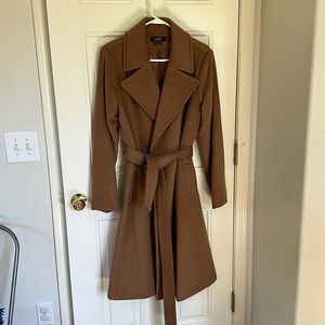 LAUREN RALPH LAUREN Wool CASHMERE Wrap Coat